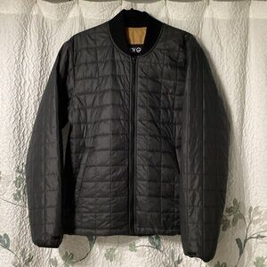 Men's Black Body Glove Quilted Jacket